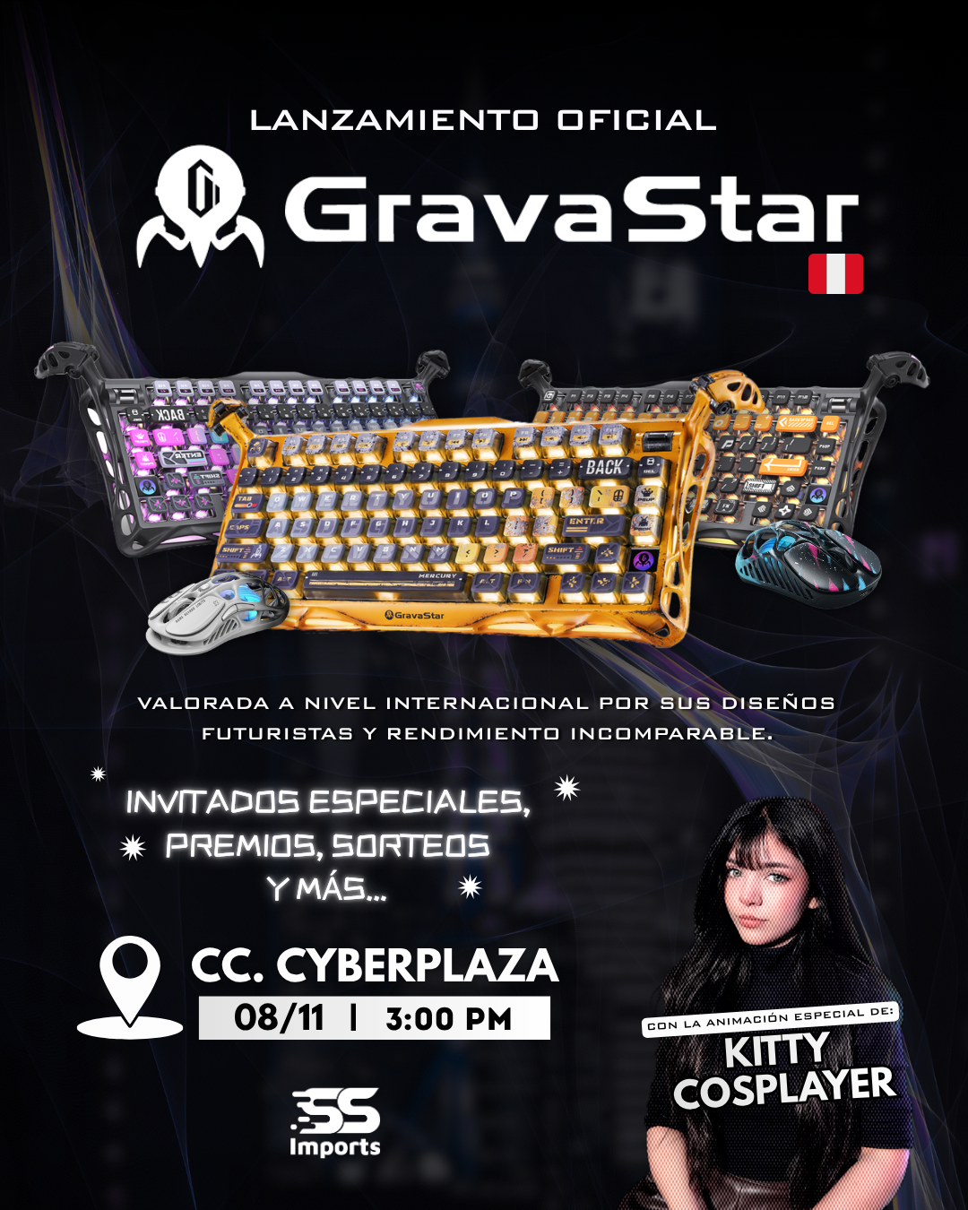 Lanzamiento Oficial GravaStar